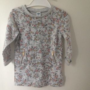 Old navy cozy floral toddler dress 18-24